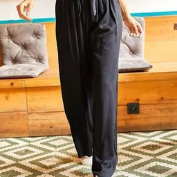 Olalook Women High Rise Trousers-image-57