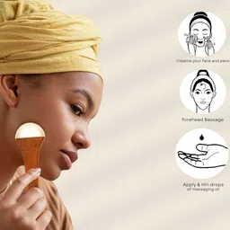 soulvinee Small Kansa Wand Face Derma Roller image 4