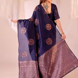 Moda Rapido Woven Design Zari Banarasi Saree image 3