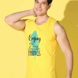 WOOSTRO Men Typography 2 Printed Applique Slim Fit T-shirt image 3