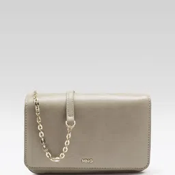 MANGO Solid Crossbody Sling Bag-image-73