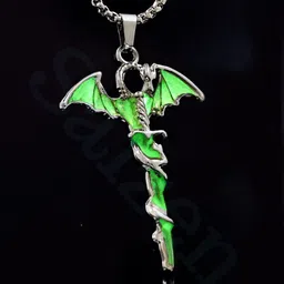 Saizen Silver-Plated Contemporary Pendants with Chains-picture-35