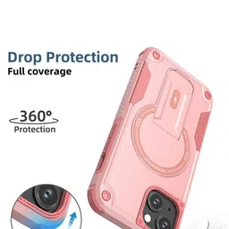 Luxury Kase Solid Printed iPhone 13 Back Case Mobile Accessories image 2