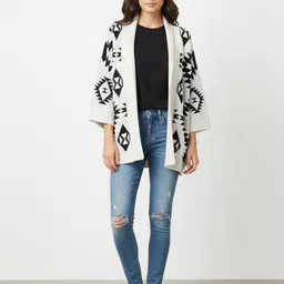 Mast & Harbour Women Printed Woollen-picture-30