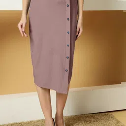 Chemistry Pencil Midi Skirt-image-24