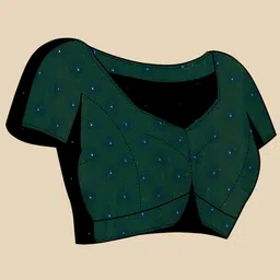 Ethnielle Floral Printed Zari Pure Georgette Saree image 4