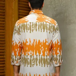 Metronaut Men Printed Casual Shirt image 3