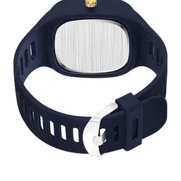 JUST LIKE Unisex Pack Of 2 Analogue Watch BK KING + WHITE ADDI 2 COMBO image 4