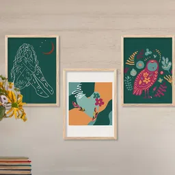 walllane Modern Wall Art With Frame Home Decor Wall Painting For Living Room Office Bedroom-picture-20