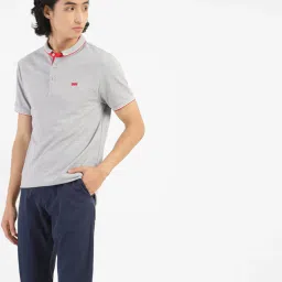 levi's Men's Solid Polo T-shirt Grey-picture-37