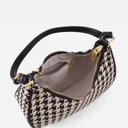CORSICA Checked PU Sling Bag image 4