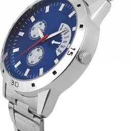 Miss Perfect Unisex Dial & Stainless Steel Bracelet Style Straps Analogue Multi Function Watch 252 image 3