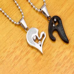 J.S ENTERPRISES Unisex Heart Shaped Pendants with Chains-picture-32