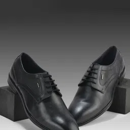Woodland Men Lace-Up Formal Derby Shoes-image-83