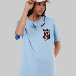 Underrated Club Women Printed Bio Finish T-shirt-picture-30