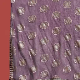 all about you Women Ethnic Motifs Yoke Design Regular Gotta Patti Kurta with Trousers & With Dupatta image 4