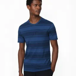 Marks & Spencer Men Striped Pockets T-shirt image 4