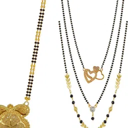 Bhanu diam Women Gold Mangalsutra-picture-12