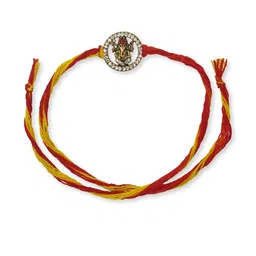 FURE Vinayak Moli Rakhi for Brother (Roli-Chawal included) image 2