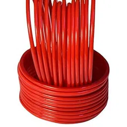 SAVORADE Set Of 24 Red Glass Bangle-picture-13