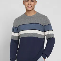 AMERICAN EAGLE OUTFITTERS Men Striped Pullover Sweaters-picture-25