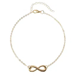INKO & CO Gold-Plated Infinity Anklet image 5