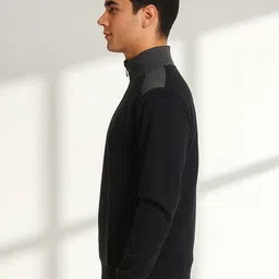 Dollar Men Colourblocked Sweatshirt image 5