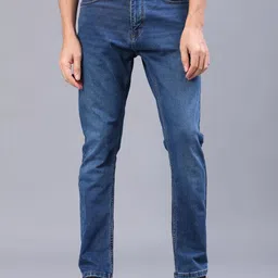 V-Mart Men Regular Fit Mid-Rise Light Fade Jeans-picture-28