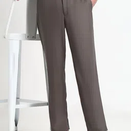 SHOWOFFFF Men Comfort Slim Fit Low-Rise Trousers-picture-16