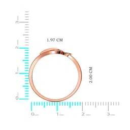 Joyalukkas Women 18KT Rose Gold-Plated Gold Ring image 4