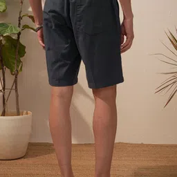 HIGHLANDER Men Solid Relaxed Fit Shorts image 5