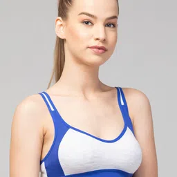 Apraa & Parma Non Padded Full Coverage Workout Bra With Super Support Bra image 2