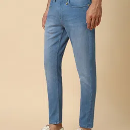 Allen Solly Men Skinny Fit Heavy Fade Washed Stretchable Jeans image 5