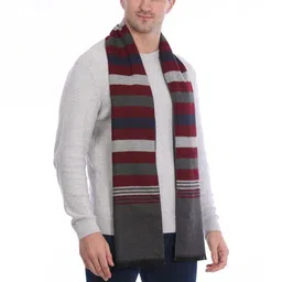 Moda Rapido Men Striped Cashmere Designer Mufflers-picture-20