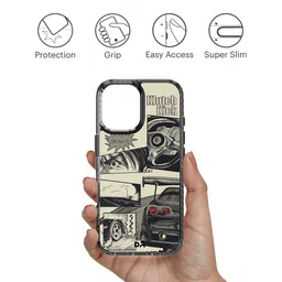 DailyObjects Abstract Printed iPhone 16 Plus Back Case Mobile Accessories image 2