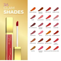 Beaut By Sterling Super Lustrous Intense Liquid Lip Color - 10 ml - Red Velvet image 2