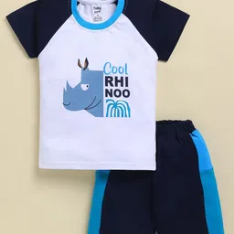 Toonyport Boys Printed T-shirt with Shorts image 3