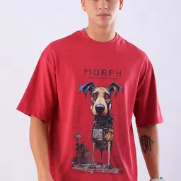 The Indian Garage Co Men Printed Applique T-shirt-picture-32