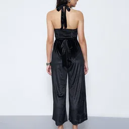 Honey by Pantaloons Halter Neck Basic Jumpsuit image 2