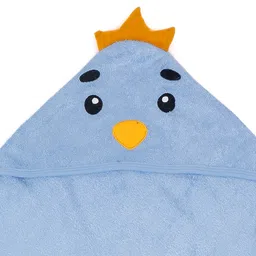 Creeva Blue & Blue 1 Printed Bamboo 550 GSM Bath Towel image 5