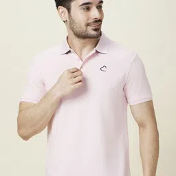 Being Human Men Solid Polo Collar Slim Fit T-shirt-picture-42