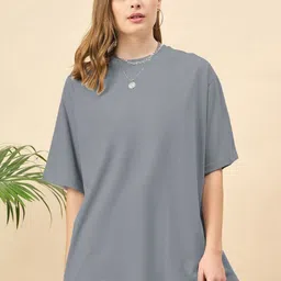 PockMAN Round Neck Cotton Oversized T-shirt-picture-40