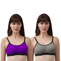 Samvar Multi Cotton Non-Wired Non Padded Minimizer Bra image 3