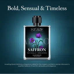 SIORE Saffron Tam Vanilla + Vers Crystl Eau De Parfum- 50 ml image 3