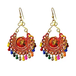 muccasacra Multicoloured Alloy Earrings-picture-38