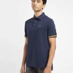 levi's Men's Solid Slim Fit Polo T-shirt image 4