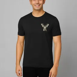 EcoLove Men Printed Dry Tech T-shirt image 2