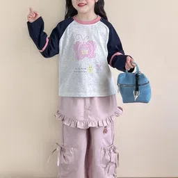 LULU & SKY Girls Ruffled Skirt Pants image 4