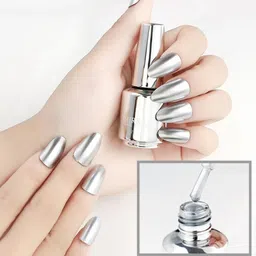 caterinachiara waterproof matte liquid mirror nail paint for women..-picture-42