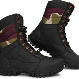 omee gold Tactical Combat Army Boots For Men image 5